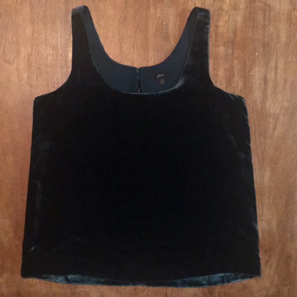 J. Crew Velvet Tank